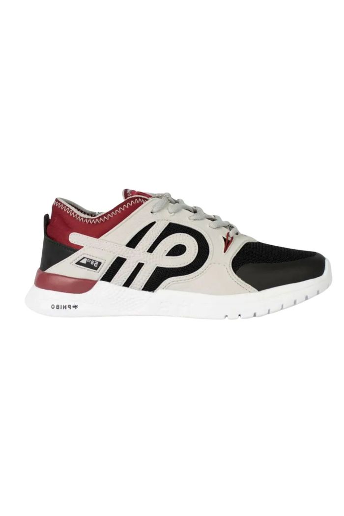 Tênis Ous Phibo  5813 OE - Preto/ Bordô