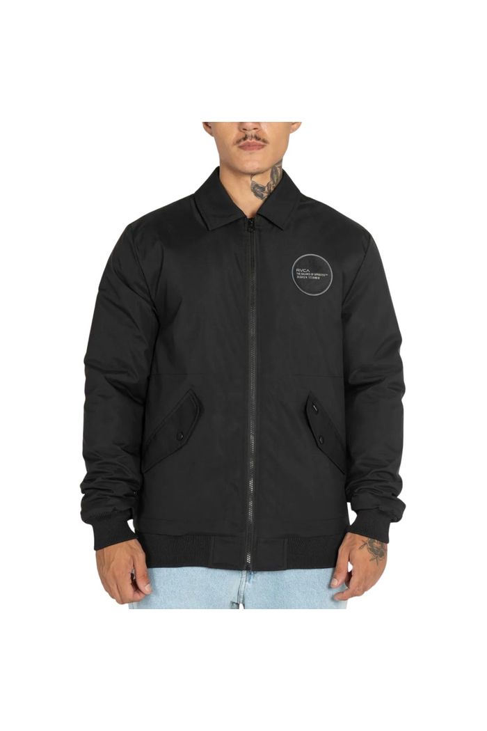 Jaqueta Rvca Va Tanker Preto