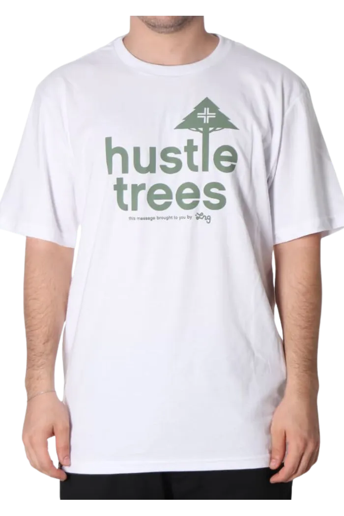 Camiseta LRG Hustle Trees Branco