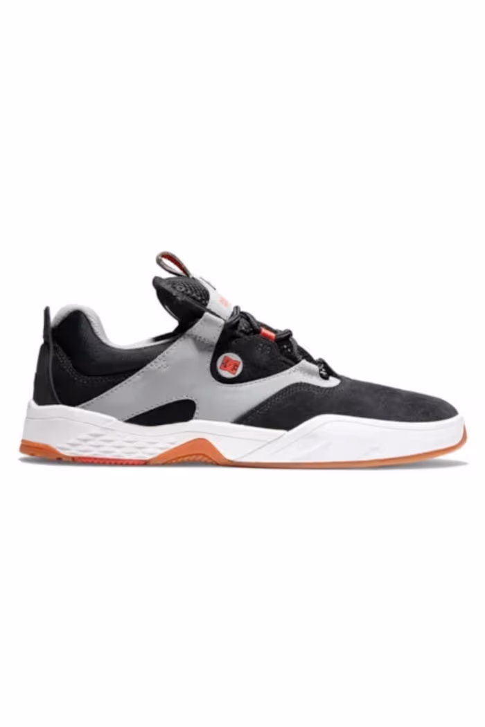Tênis Dc Shoes Kalis Blacl/Grey/Red