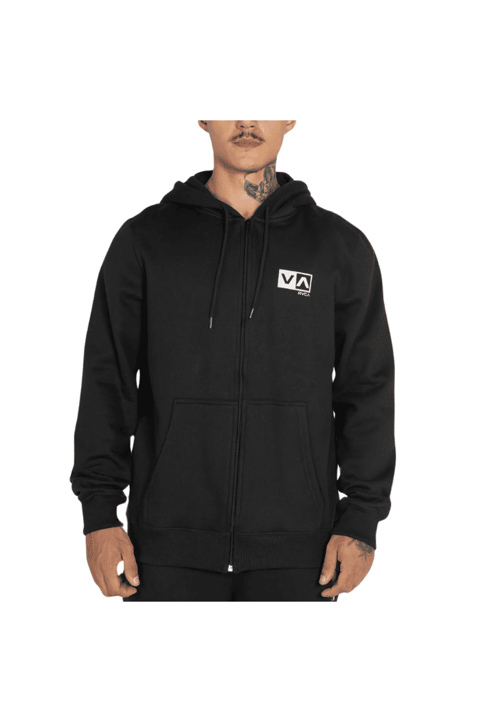 Moletom Rvca Aber Mini Balance Box 270G Ps Preto