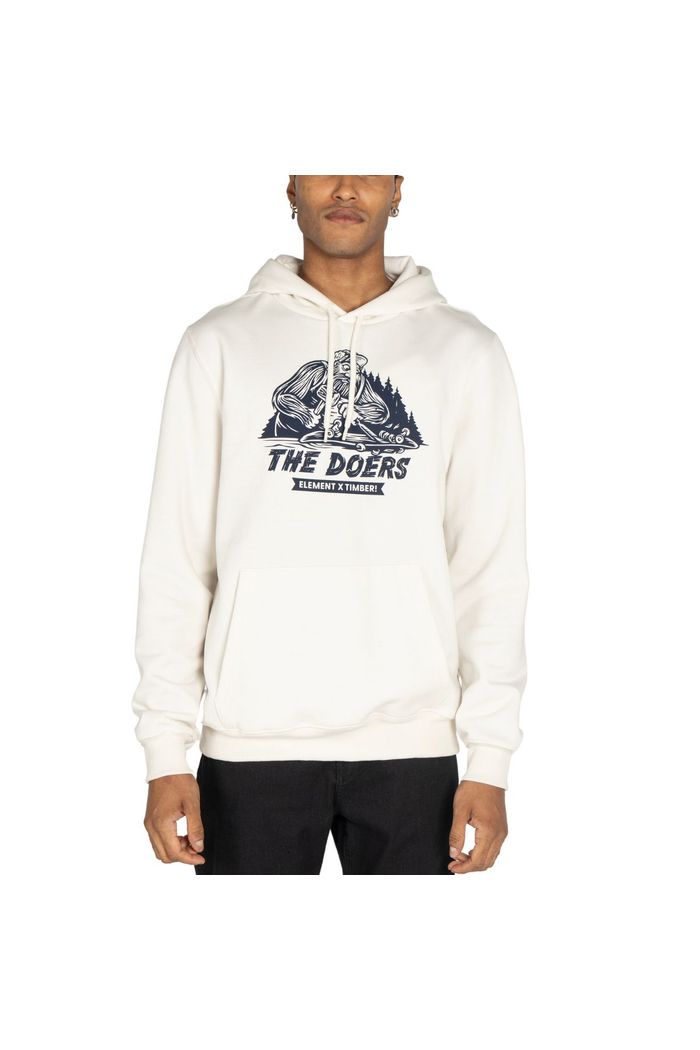 Moletom Element Fech Shaper Off White