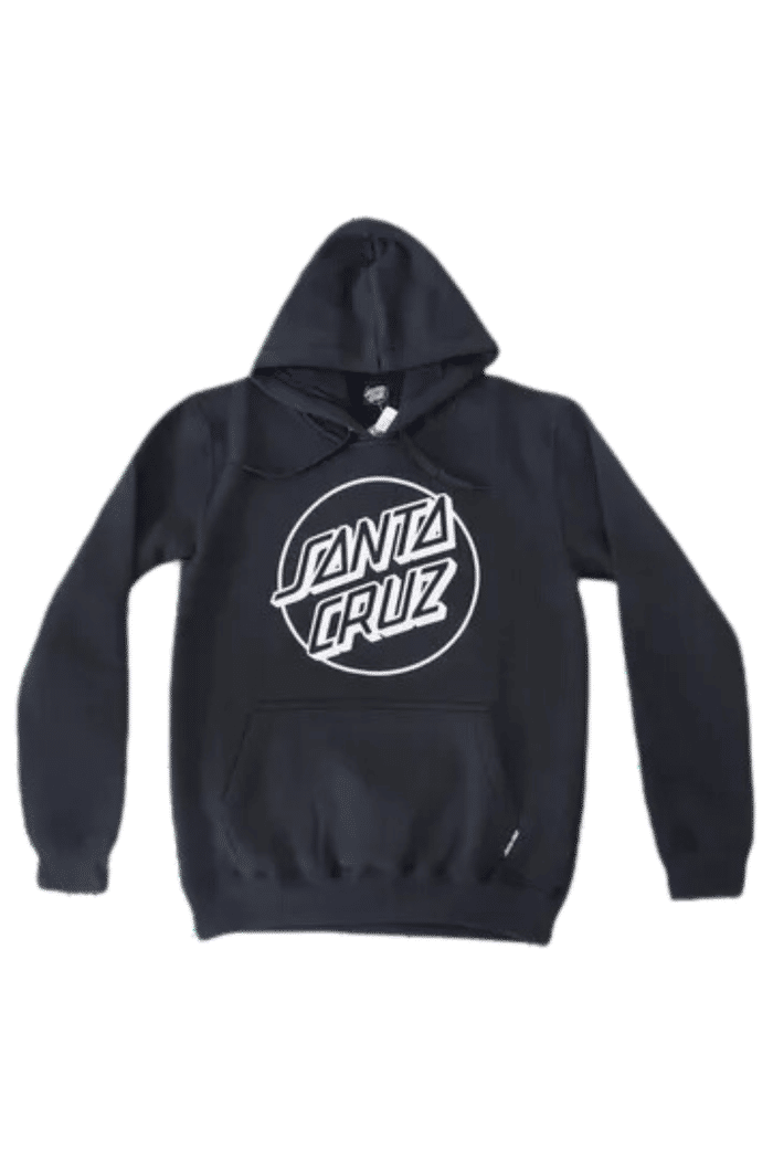 Moletom Santa Cruz Canguru Opus Dot Front Fechado