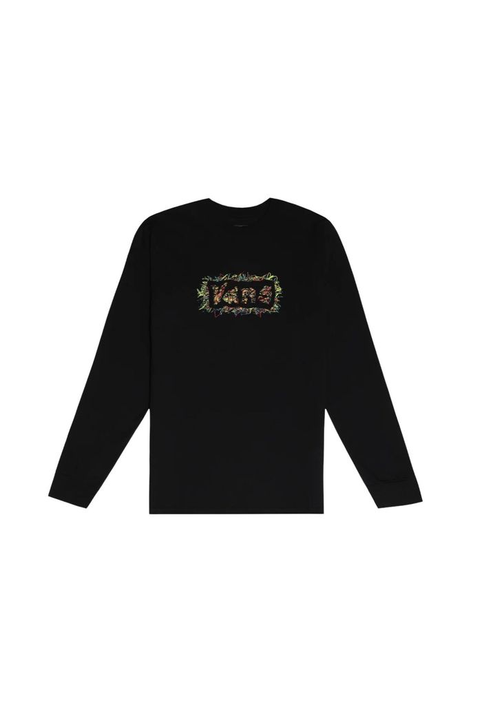 Camiseta Vans Pixel Brite Ls Black