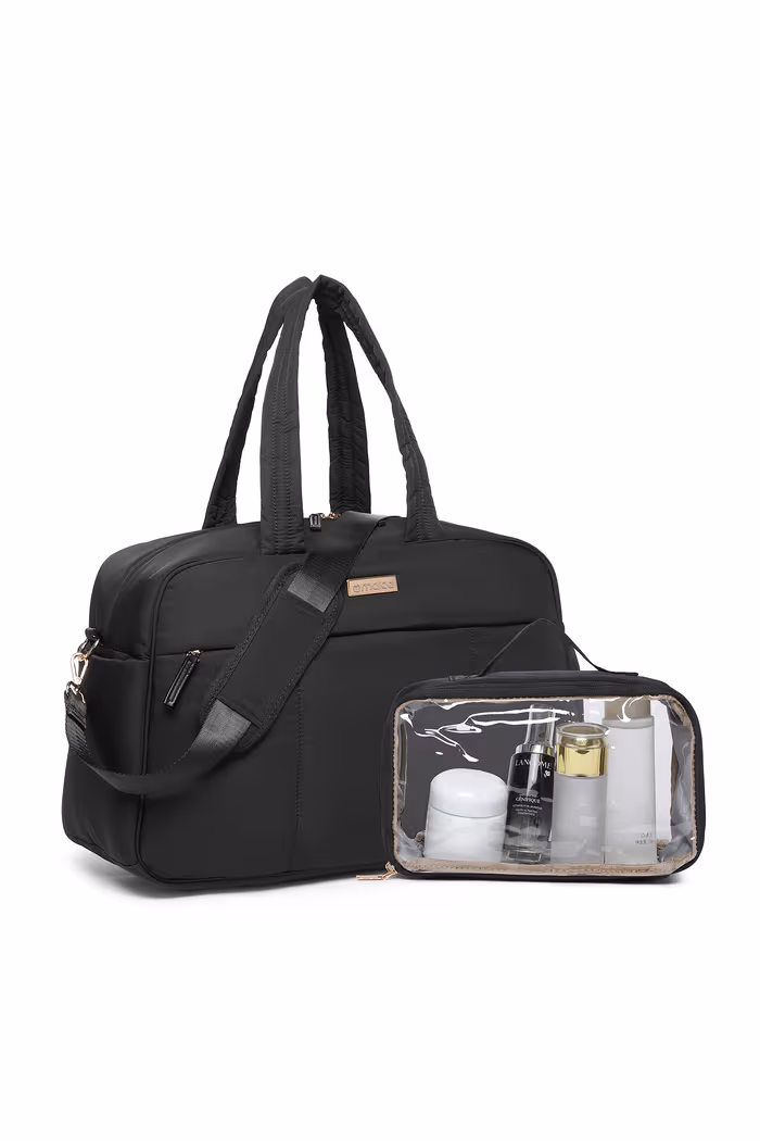 Bolsa de Viagem em Poliéster Multifuncional Air Duffle Maloa Preto