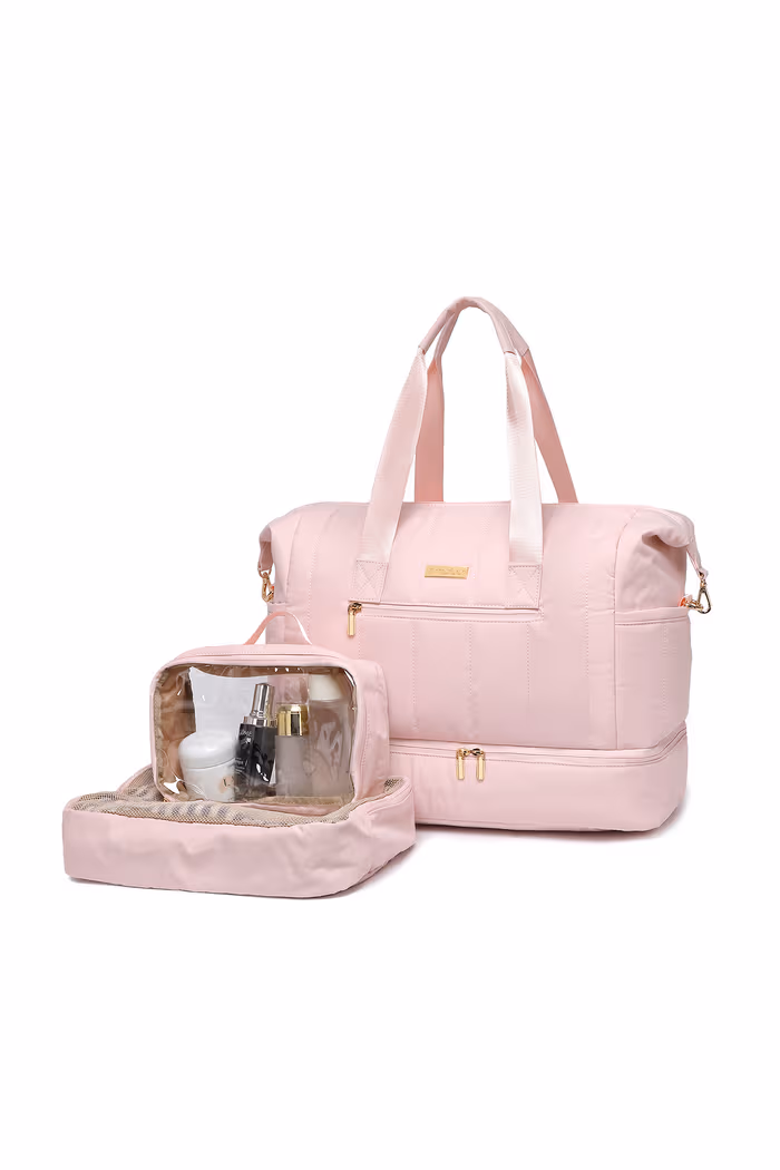 Bolsa de Viagem em Poliéster Multifuncional Nomad Maloa Rosa 