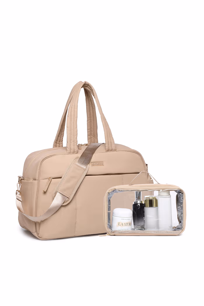 Bolsa de Viagem em Poliéster Multifuncional Air Duffle Maloa Cáqui