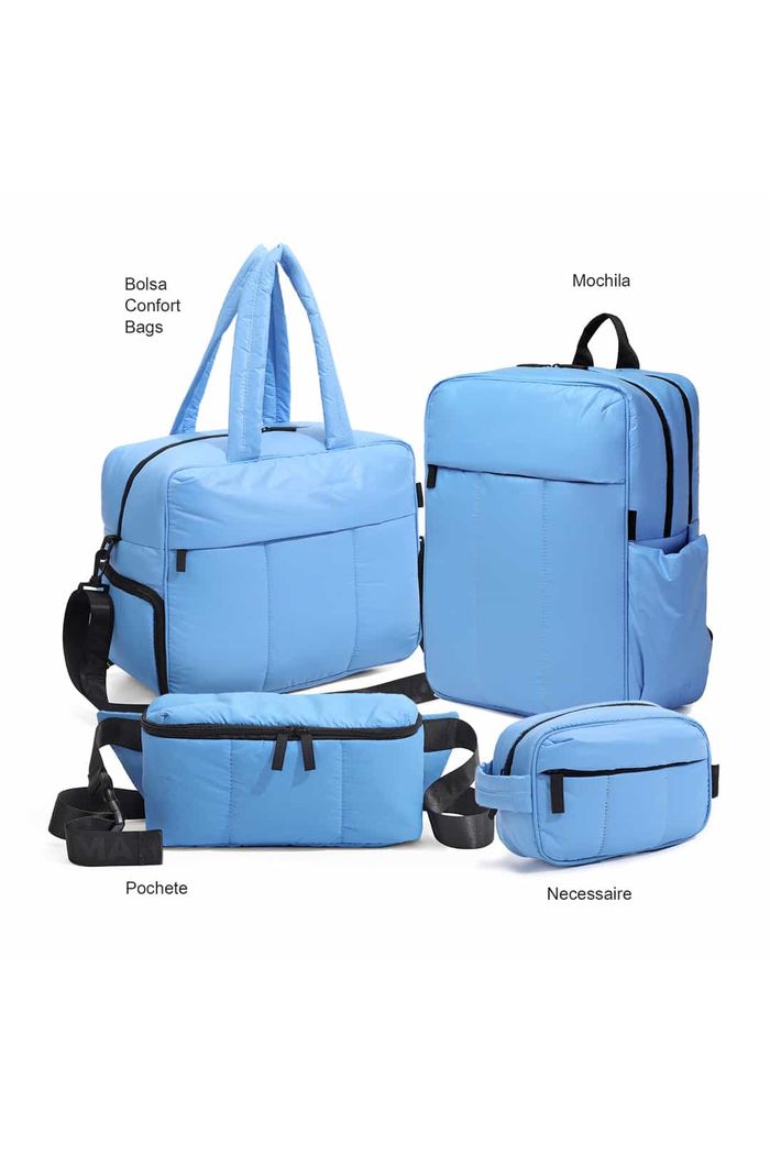 Kit de Viagem Confort Bag Maloa Azul