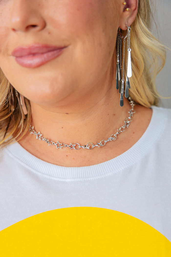 COLAR CHOKER ESTRELAS