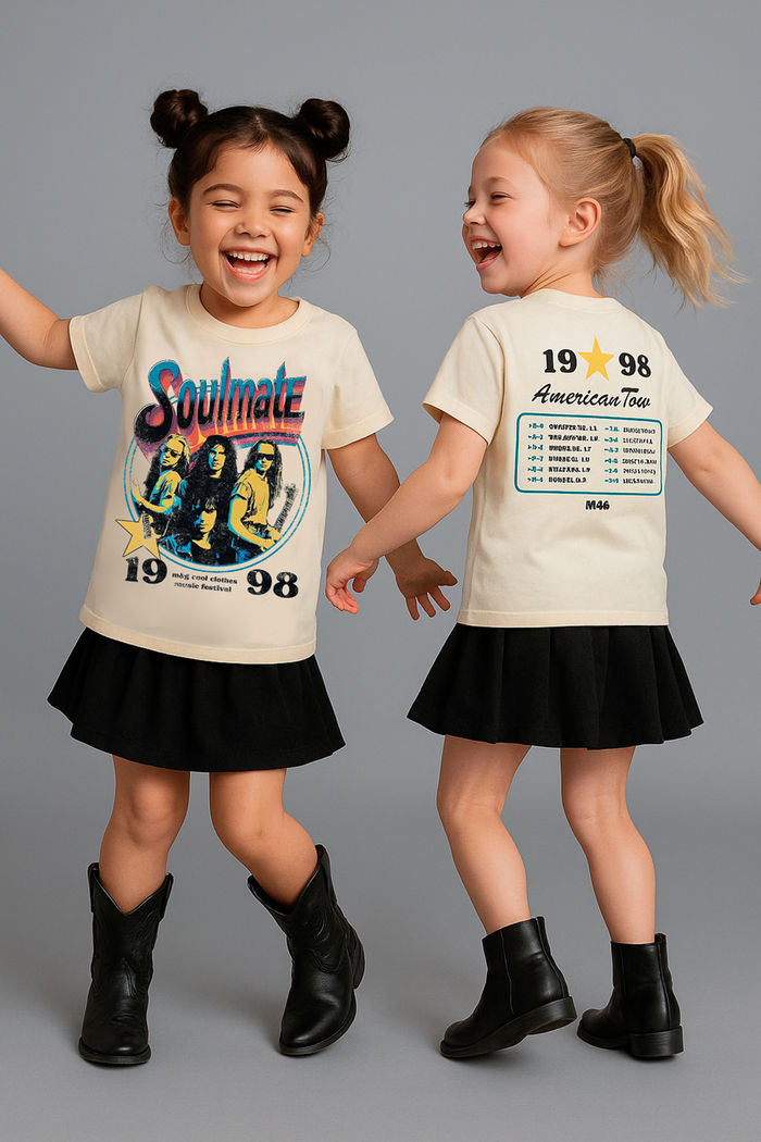 T-SHIRT INFANTIL OFF WHITE SOULMATE