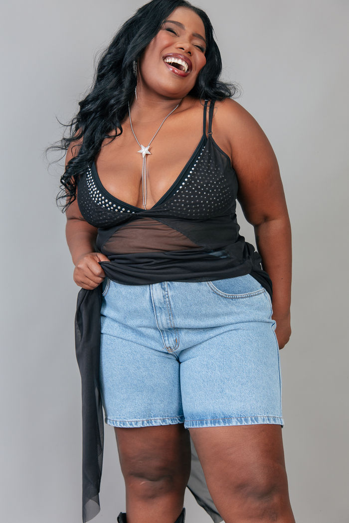 BERMUDA MOM JEANS VINTAGE