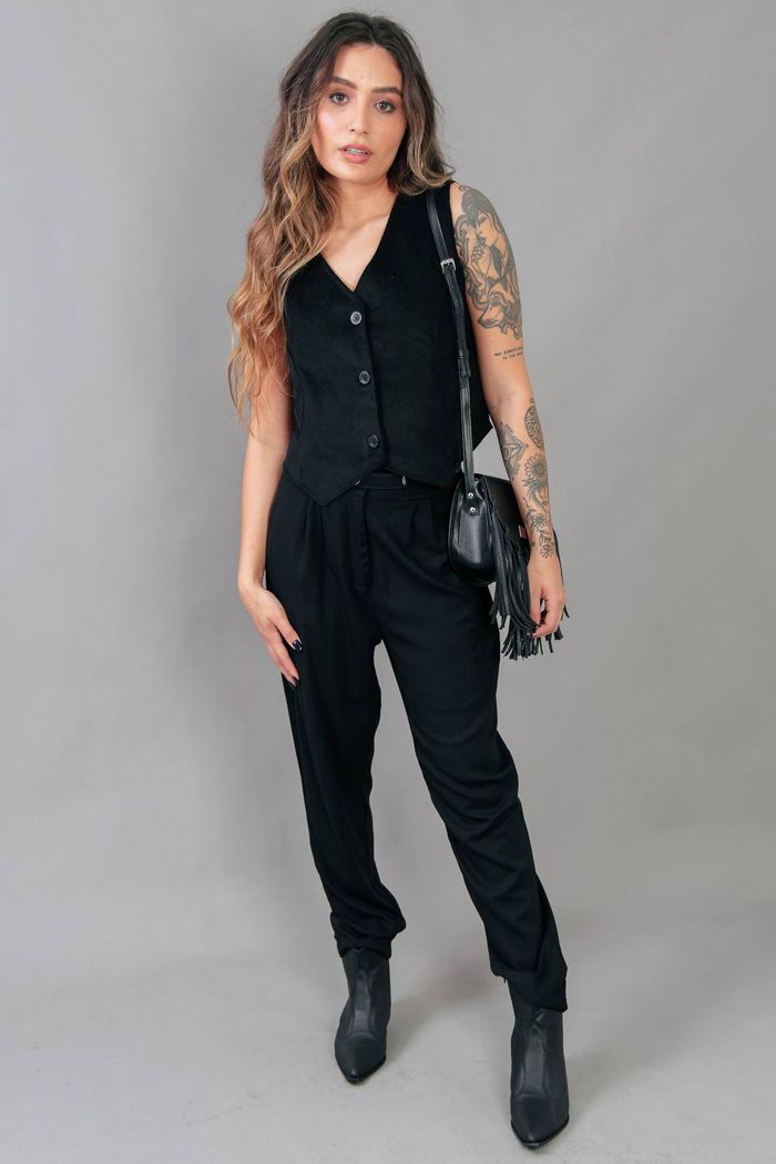 CALÇA ALFAIATARIA PRETA