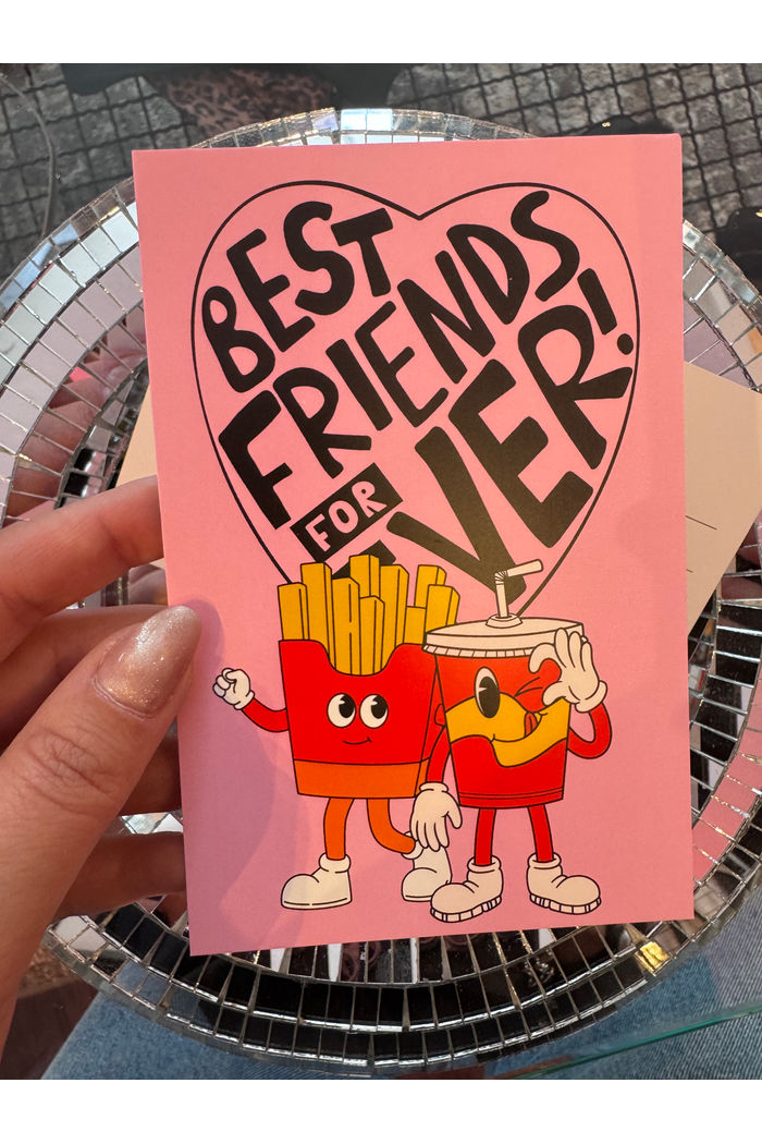 POSTAL BEST FRIENDS FOREVER