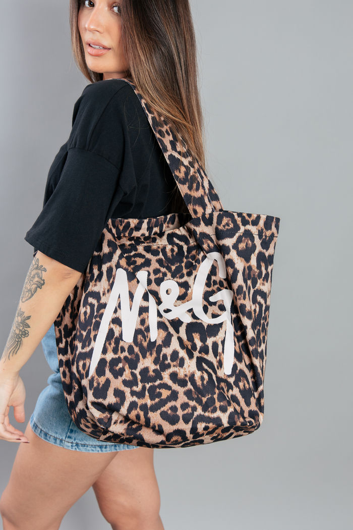 BOLSA ECOBAG GRANDE DE SARJA ONCINHA