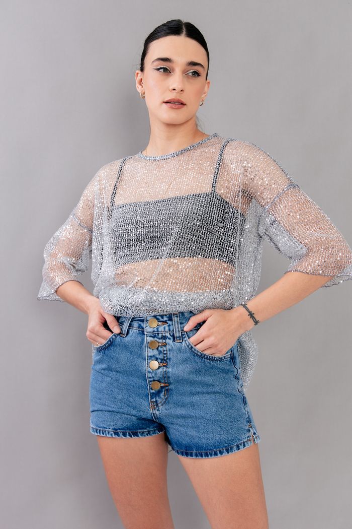 SHORT JEANS SUNNY COM BOTÕES