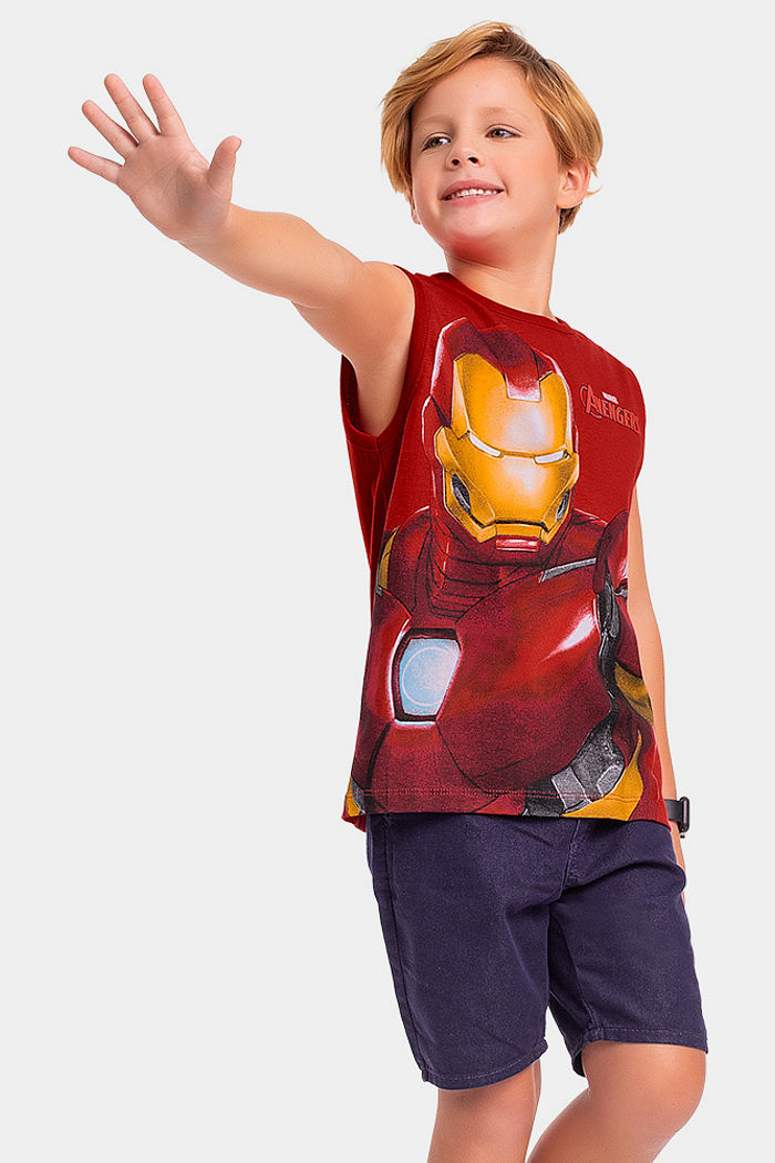 Regata com relevo 3d Avengers