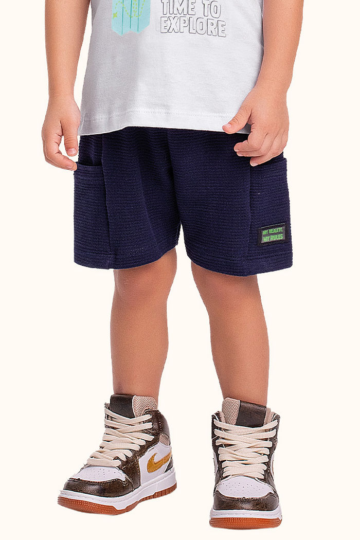 Bermuda em moletinho lótus