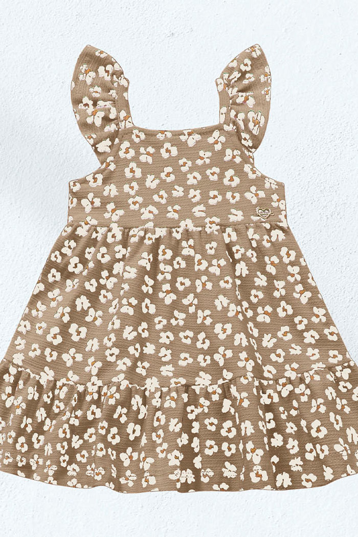 Vestido em malha florence animal print
