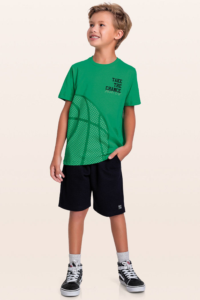 Conjunto camiseta e bermuda basquete