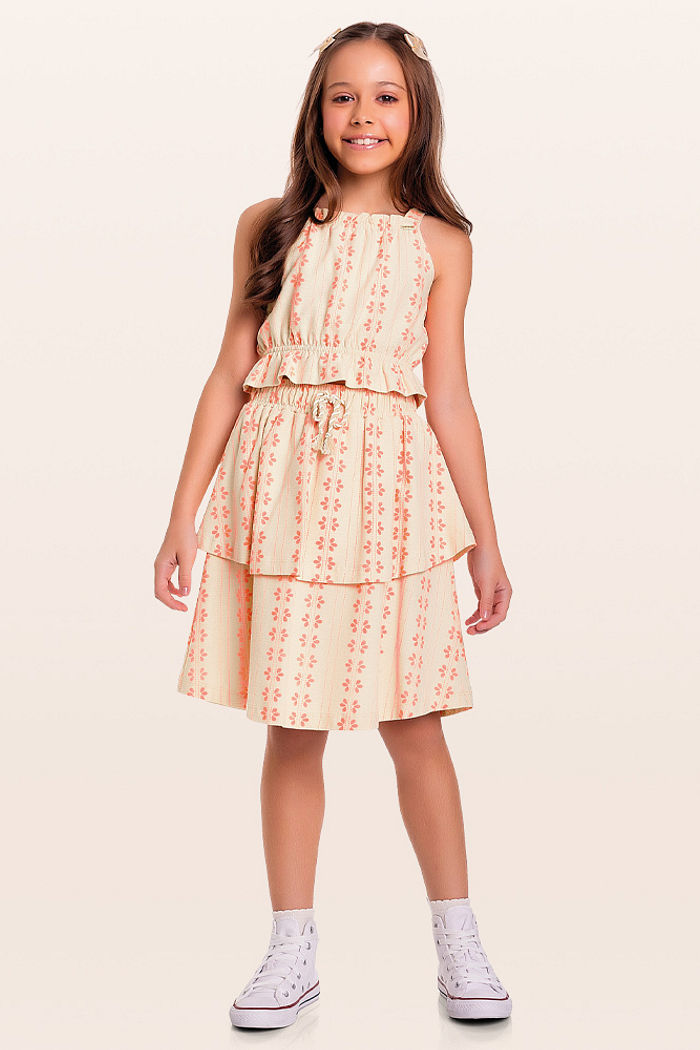 Conjunto regata e saia campestre