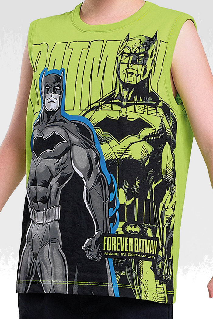 Regata em meia malha batman