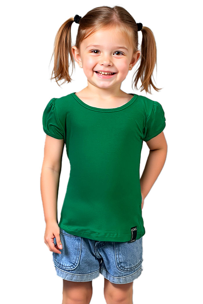 Blusa Básica Manga Curta