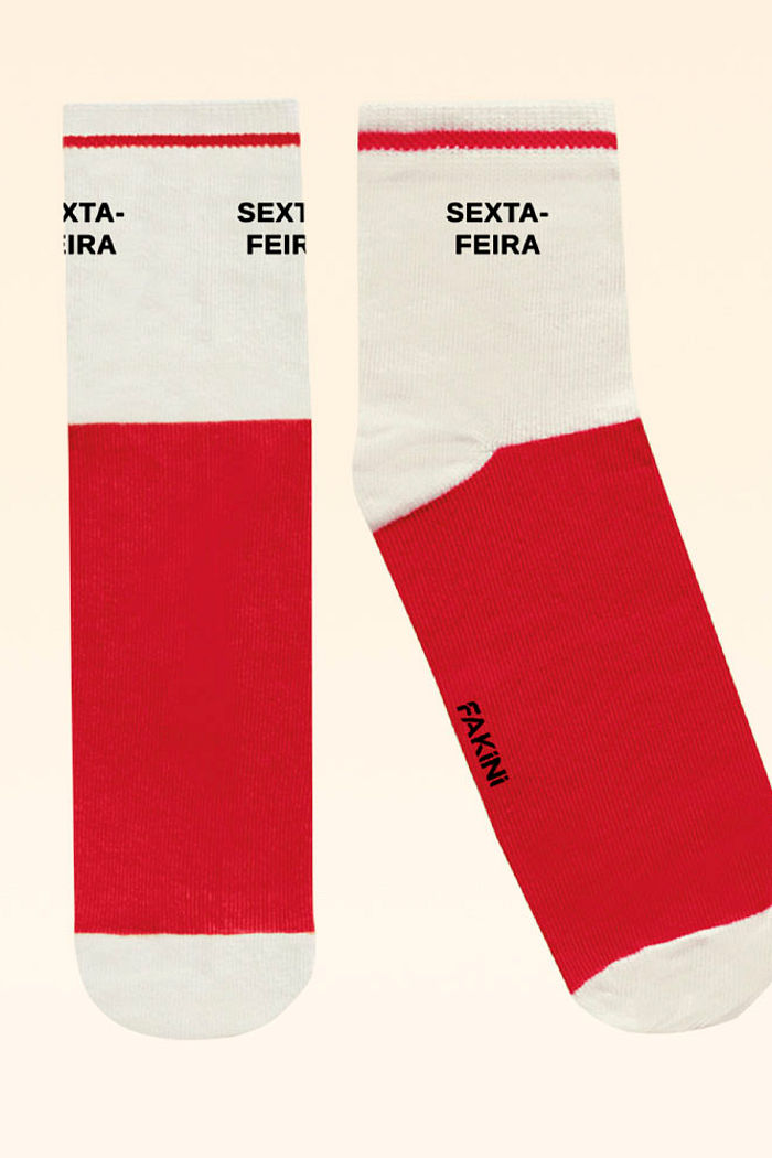 Kit meia cano curto dia da semana