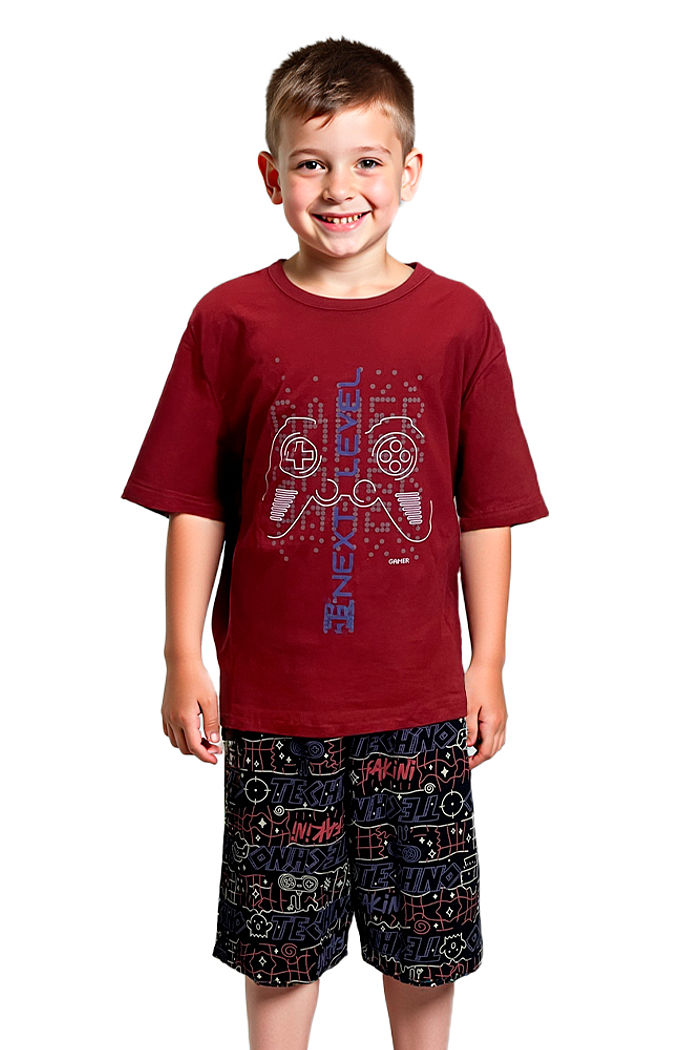 Conjunto Camiseta/Bermuda Gamer