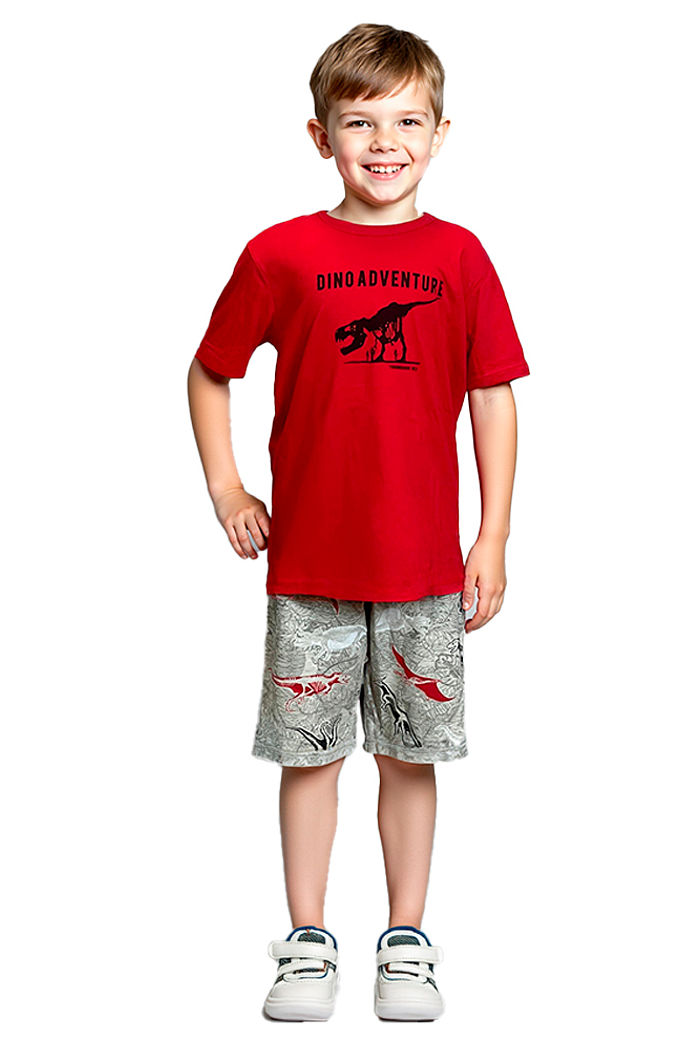 Conjunto Camiseta/Bermuda Dino