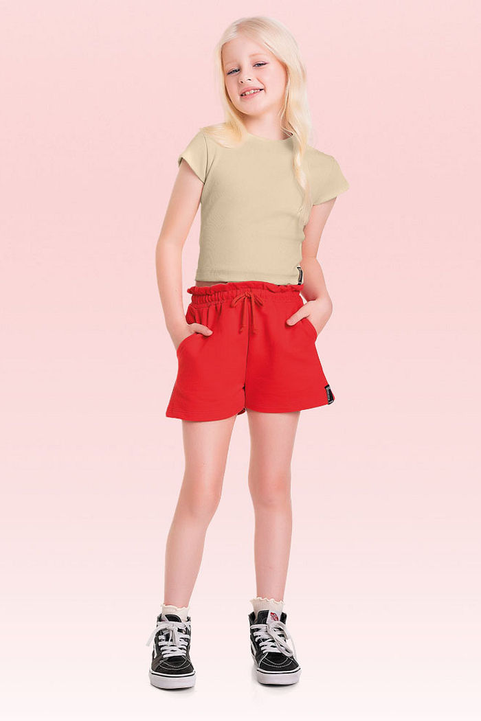 Short em moletinho