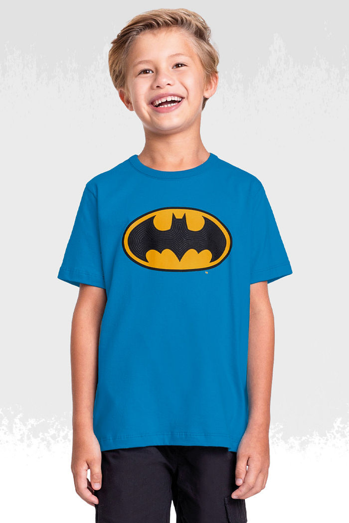 Camiseta batman meia malha