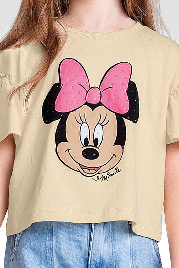Blusa em meia malha minnie