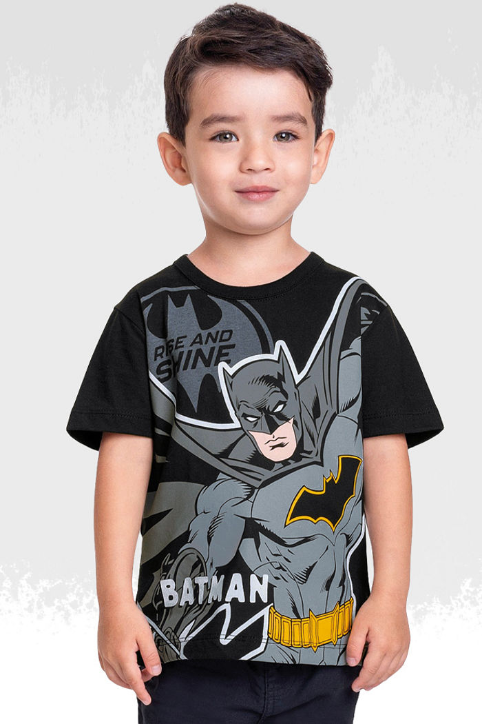 Camiseta do batman em meia malha