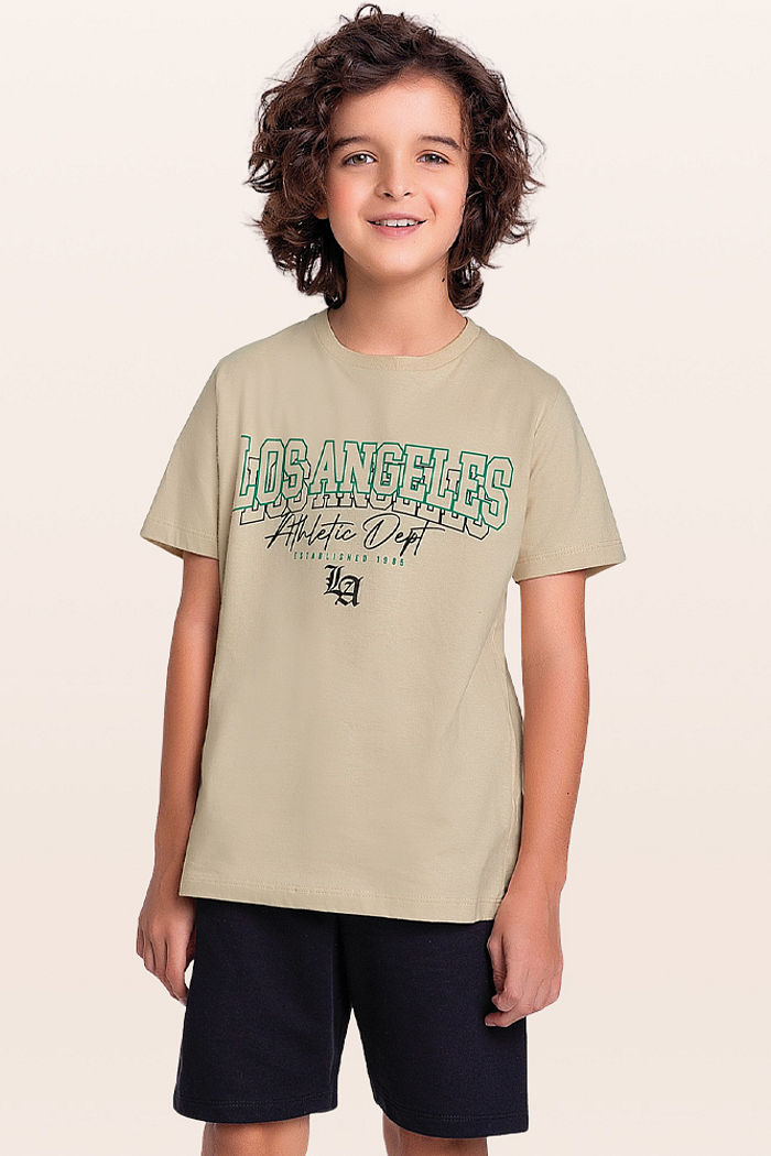 Conjunto camiseta e bermuda Los Angeles