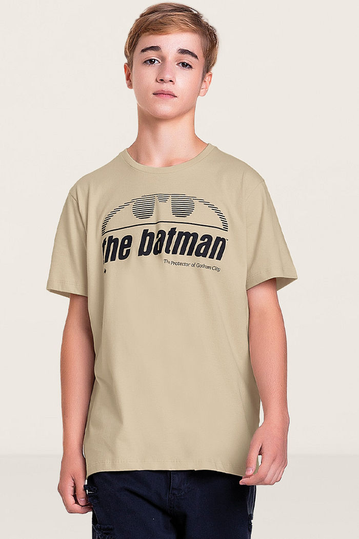 Camiseta meia malha batman