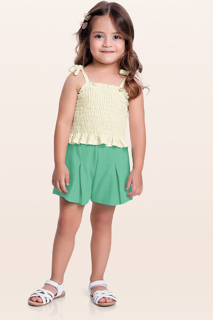 Conjunto regata lastex e short