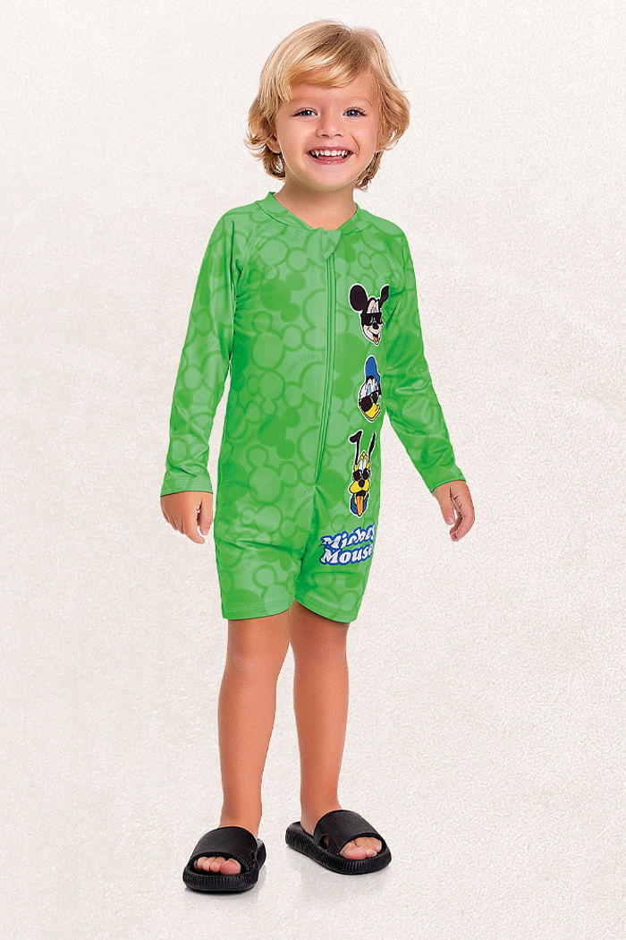 Macacão praia mickey