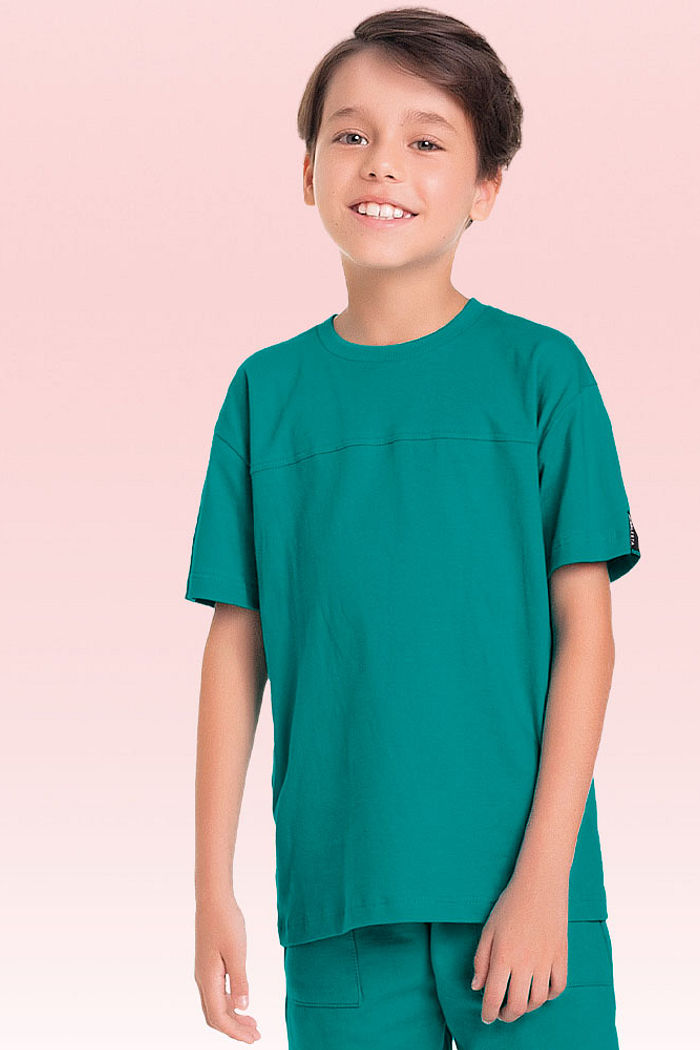 Camiseta em meia malha