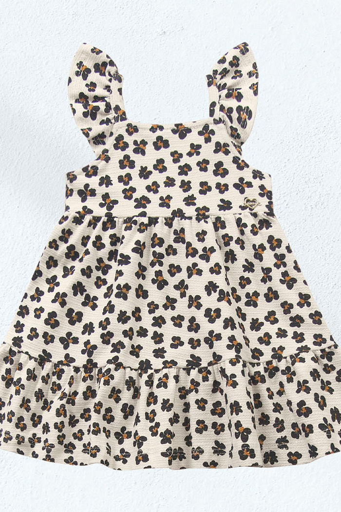 Vestido em malha florence animal print