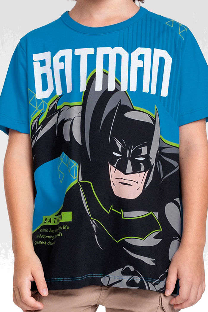 Camiseta do batman meia malha
