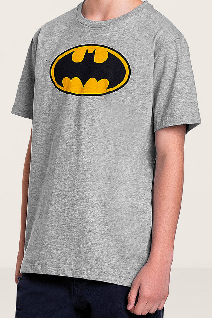 Camiseta em meia malha batman