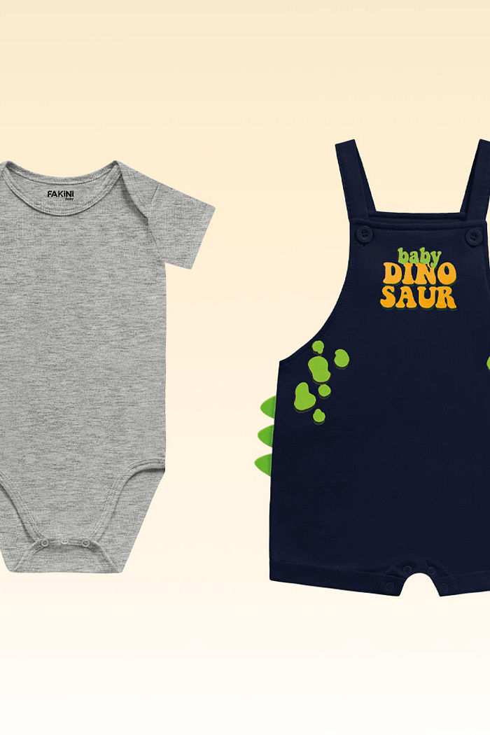 Conjunto body em suedine e macacão em moletinho