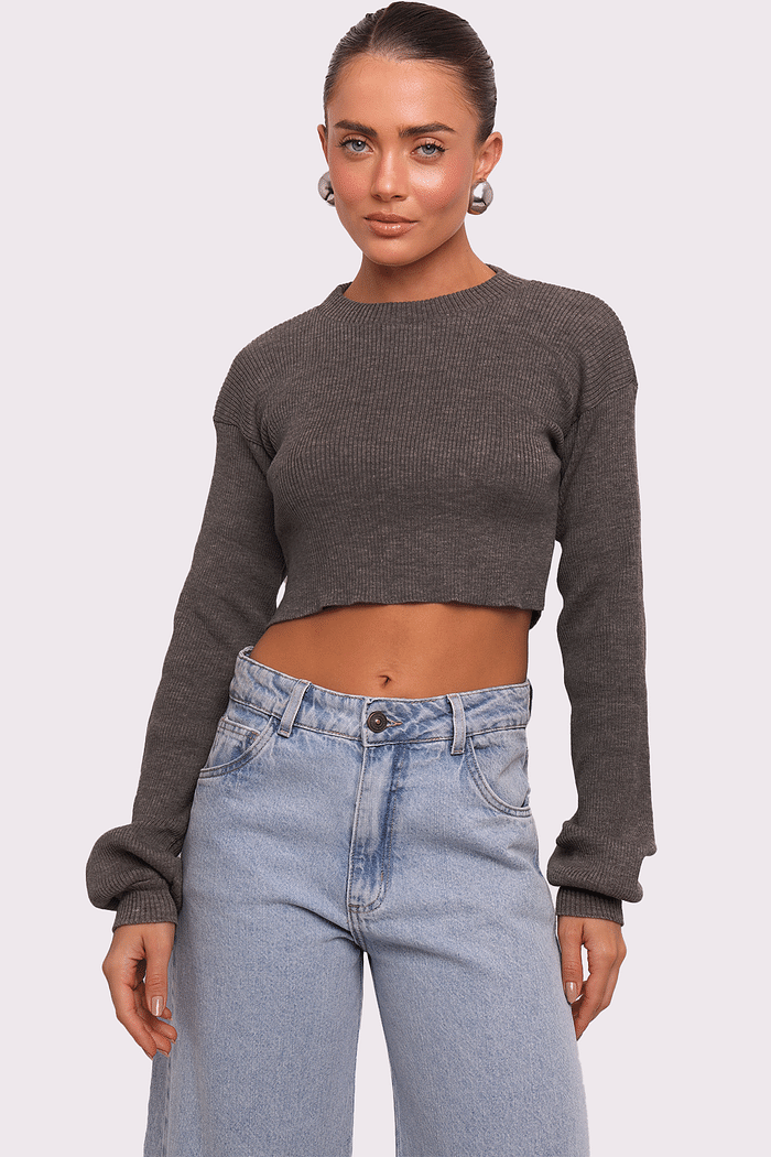 cropped tricô manhattan chumbo mundo lolita