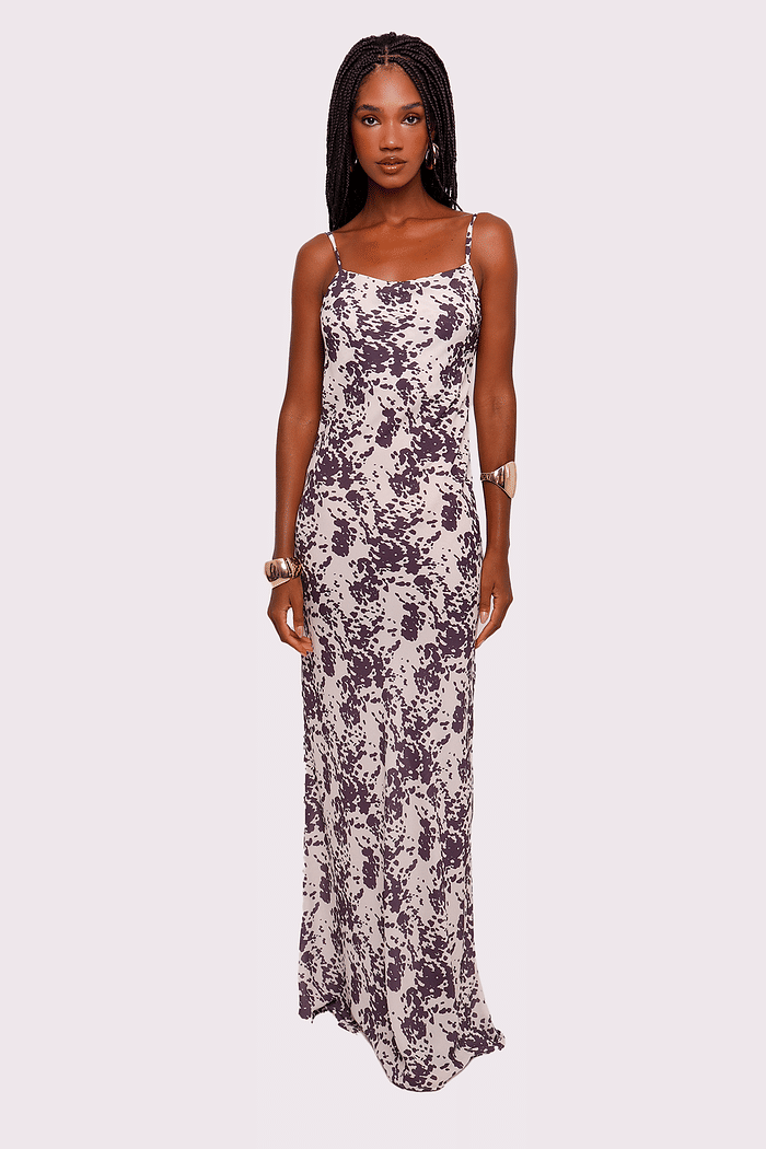 vestido estampado cow print mundo lolita