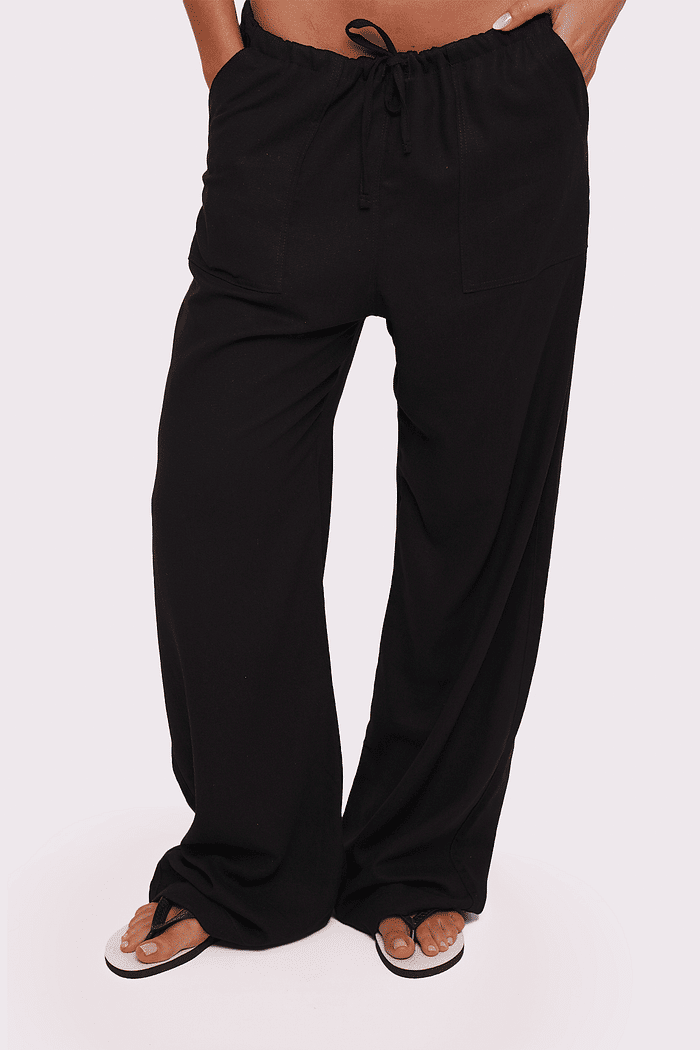 calça trancoso preta mundo lolita