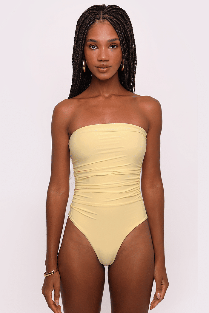 maiô barcelona butter yellow mundo lolita