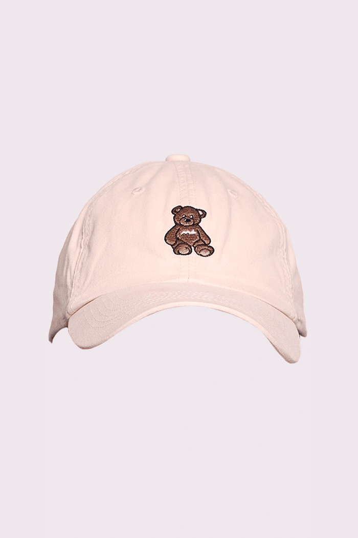 boné teddy bear bege mundo lolita