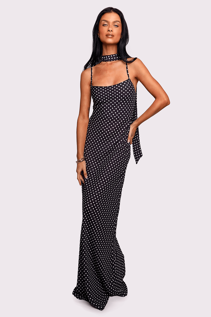 vestido estampado poá la dolce vita mundo lolita