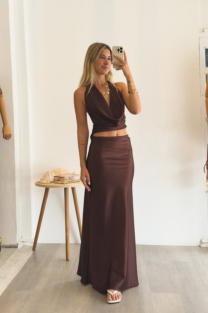 saia longa marrom fashionista mundo lolita