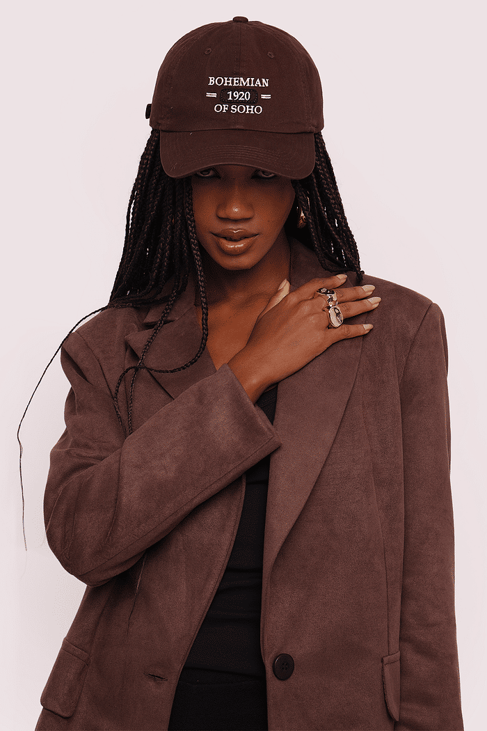 boné bohemian marrom mundo lolita